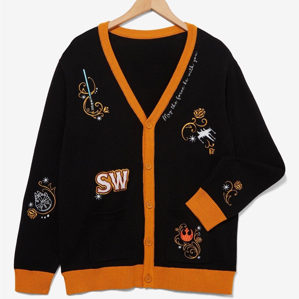 Star Wars Icons Cardigan Boxlunch Exclusive Disney